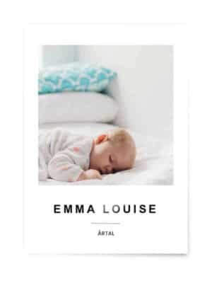babyposter med årtal