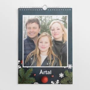 Personlig fotoalmanacka i julklapp 2026 A4 – beställ online med snabb leverans