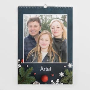 Julklapp Fotoalmanacka A3 – premiumkvalitet tryck på högklassigt papper