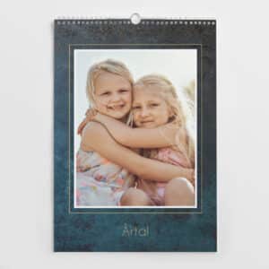 Klassisk fotoalmanacka A3 – premiumkvalitet tryck på högklassigt papper
