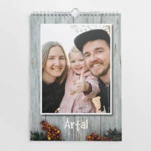 Personlig fotoalmanacka 2026 A4 – beställ online med snabb leverans