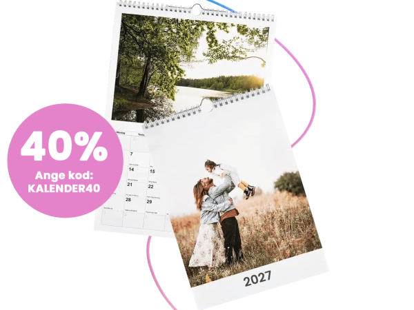 Rabatt på fotokalender.